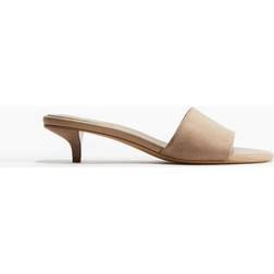H&M Heeled Sandals - Beige
