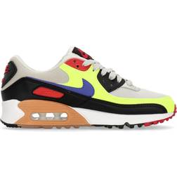 Nike Air Max 90 W - Light Bone/Volt/Black/Light Ultramarine