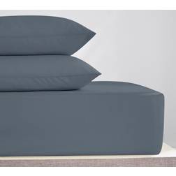 Dunelm Pure Cotton Bed Sheet Blue (200x150cm)