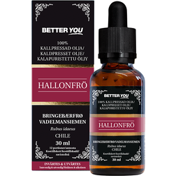 Better You EKO Kallpressad Hallonfröolja 30ml