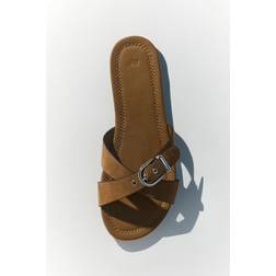 H&M Sandaler Med Korslagda Fotremmar - Beige
