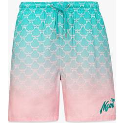 MCM x Snipes Gradient Resort Shorts Herren Sport - Rosa