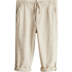H&M Roll Up Chinos I Bomull - Beige
