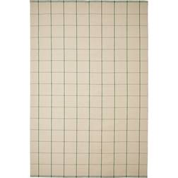 IKEA RIDSTIG Matta Slätvävd Off-White/Grön 200x300 cm Grön