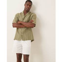 ASOS DESIGN Regular Length Pull On Bermuda Short - White