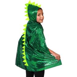 BigBuy Carnival Dinosaurier Umhang Kostüm für Kinder grün