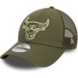 New Era 9Forty Mesh Trucker Cap NBA Chicago Bulls Olive One Size