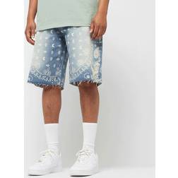 Karl Kani Paisley Jorts Shorts - Mediumblue