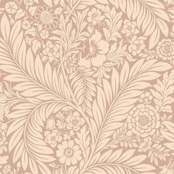 World of Wallpaper Florence Leaf Blush Pink