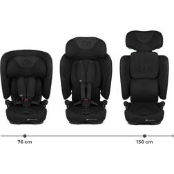 Kinderkraft Autokindersitz FIX2GO schwarz