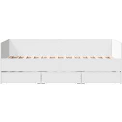 Hashtag Home Daybed With Drawers Single Single Frame Bed