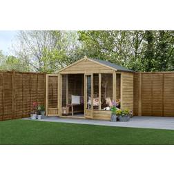 Forest Garden Oakley Overlap Apex Summerhouse 8x6