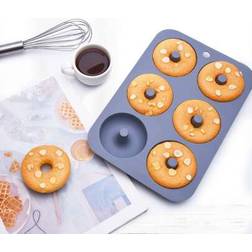 Shein Large 6 Even Silicone Donut Mold Chocolate Mould