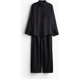H&M Satin Pyjamas - Black