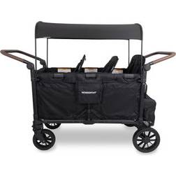 Wonderfold W6 Pro 6 Seater Stroller Wagon Jet Black