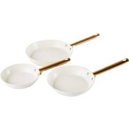 Beliani Set of 3 Elite Pro Off-White