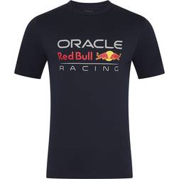 Castore 2025 Red Bull Racing Large Front Logo Tee Night Sky Men's Polyester