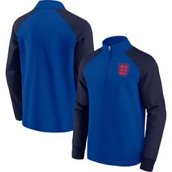 Fanatics England Fundamentals Half Zip Top Blue Mens