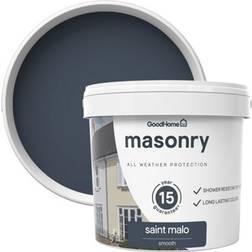 GoodHome Saint Malo Smooth Matt Masonry Paint 5L Tub 5L
