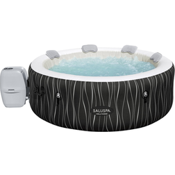 Bestway Inflatable Hot Tub Hollywood AirJet Circle Spa with Color-Changing LED Lights 4-6 Person with Pump #P08411