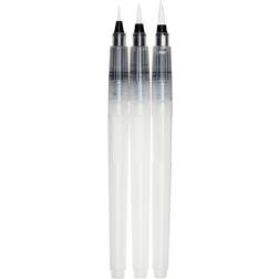 Panduro Hobby Vattenpensel 3-p Transparent