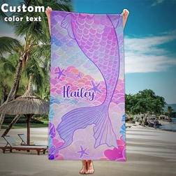 Shein Customized Ocean Beach Towels 1PC Bath Towel