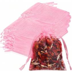 Shein Pink Organza Gift Bags 50/100pcs