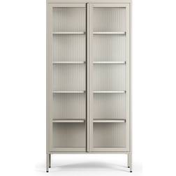 Department Store 90x180 cm Pebble Grey Glass Cabinet