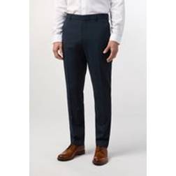 Limehaus Regular Fit Navy Trousers - Navy