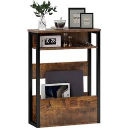 Homcom Narrow Side with Storage Small Table