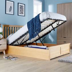 Home Source Florida Wooden Storage Frame Bed