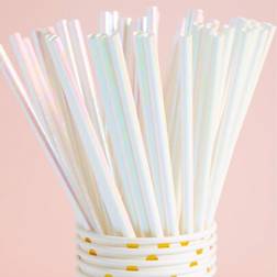 Shein Disposable Paper Straws 10/25/50/100pcs