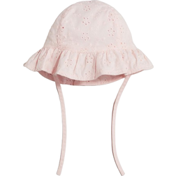 H&M Sun Hat with Broderie Anglaise - Light Pink