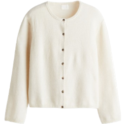 H&M Loose-Fit Cardigan - Cream