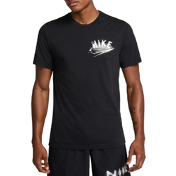 Nike Men's Dri FIT Fitness T-shirt - Black