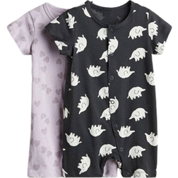 H&M Bedruckter Pyjama - Grau