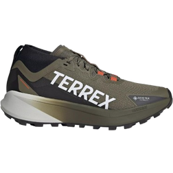 adidas Terrex Agravic GTX M - Olive Strata/Cloud White/Semi Impact Orange