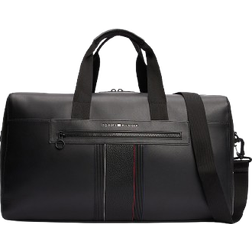 Tommy Hilfiger Metal Logo Duffel Bag - Black