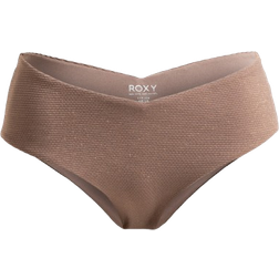 Roxy Lasca Classic Bikini Bottoms - Deep Taupe