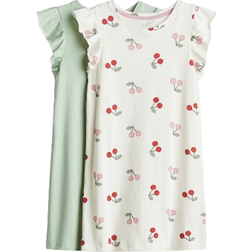 H&M Muchachas Camisones De Algodón - Verde