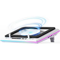Llano Laptop Cooling Pad Cooling Fan Cooling Stand Boost Air Volume In 1 USB Seconds Rapid Large Diameter Centrifugal Omnidirectional Air