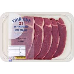 Asda Thin Cut Beef Steaks 400g