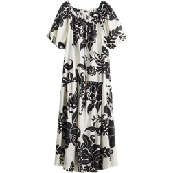 H&M Dress with Lace Detail - Beige