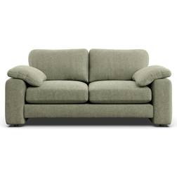 Dunelm Magnus Vintage Chenille Soft Green Sofa 198cm 3 Seater