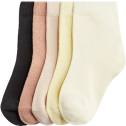 H&M Girls 5-Pack Socks - Yellow
