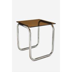 Pastill Lulu Sidebord Krom Glas Brun Småbord