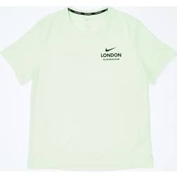 Nike Running Miler City Marathon T-shirt - Green