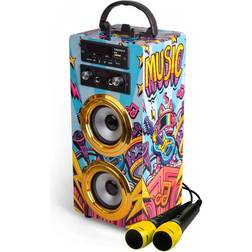 Trendix Speaker with Karaoke Microphone