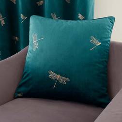 Dunelm Dragonfly Foil Complete Decoration Pillows Blue (45x45cm)