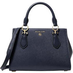 Michael Kors Marilyn Small Saffiano Leather Crossbody Bag - Navy